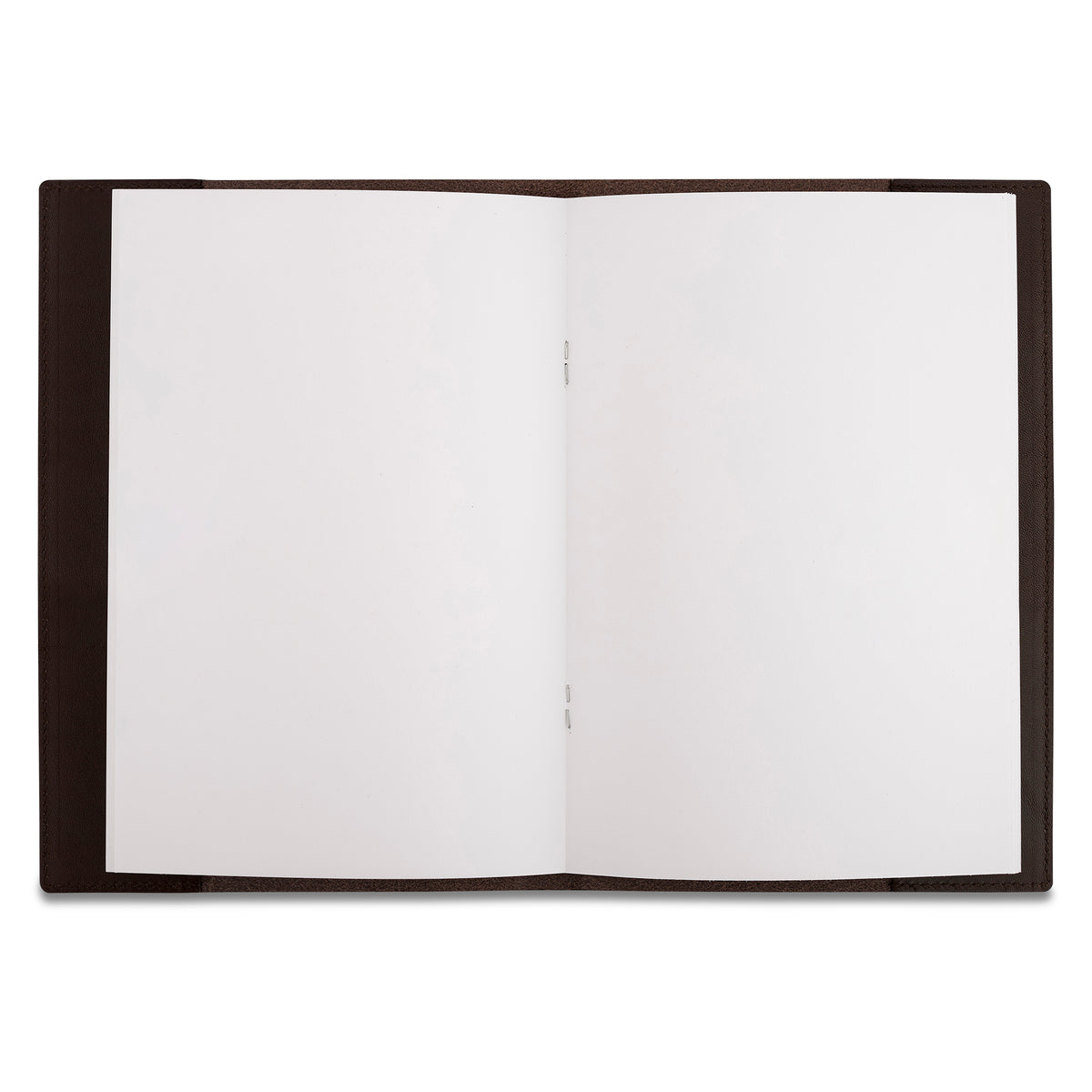 Handmade in Germany: A5 Notizbuch aus exklusivem Rindleder, handgemacht in norddeutscher Ledermanufaktur