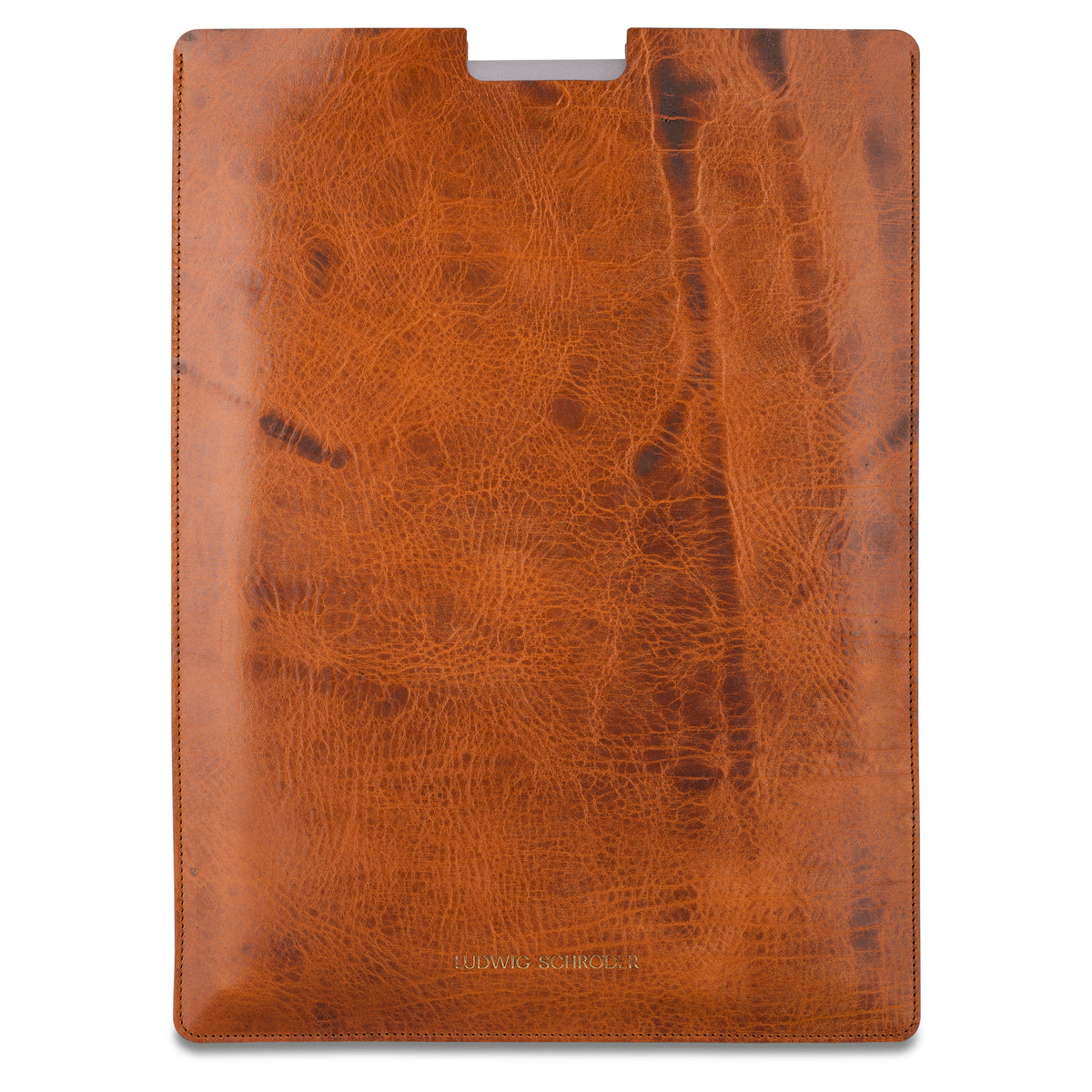 Handgefertigtes MacBook/ Surface Laptop Sleeve in Gipsy – Edles Anilinleder aus Süddeutschland für sicheren Schutz